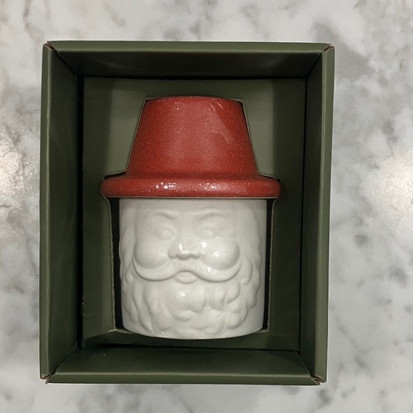 Paddywax Other - Paddywax Crate & Barrel Santa soy wax Candle with Red Hat match holder 4oz NWT